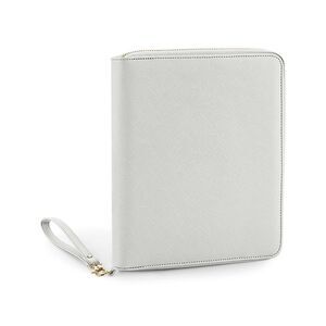 BagBase Faux Leather Boutique Travel/Tech Organizer / Soft Gray